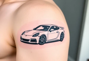 Make me something car related tattoo idea