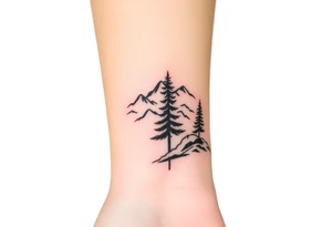 Simple large nature themed, covering the hand, going up the fingers and down the wrist. tattoo idea