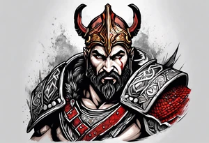 Ares God of war tattoo idea