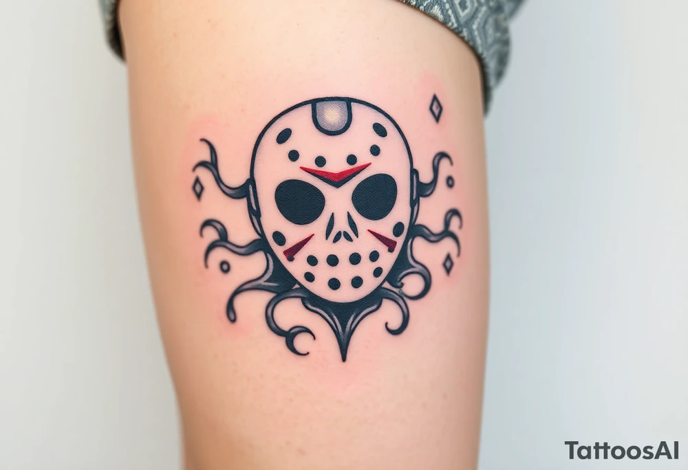 Friday the 13th horror tattoo tattoo idea