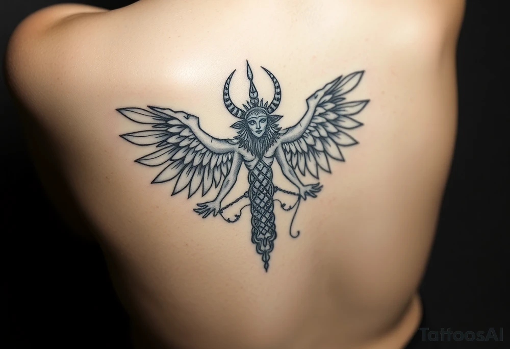 anunnaki God tattoo idea