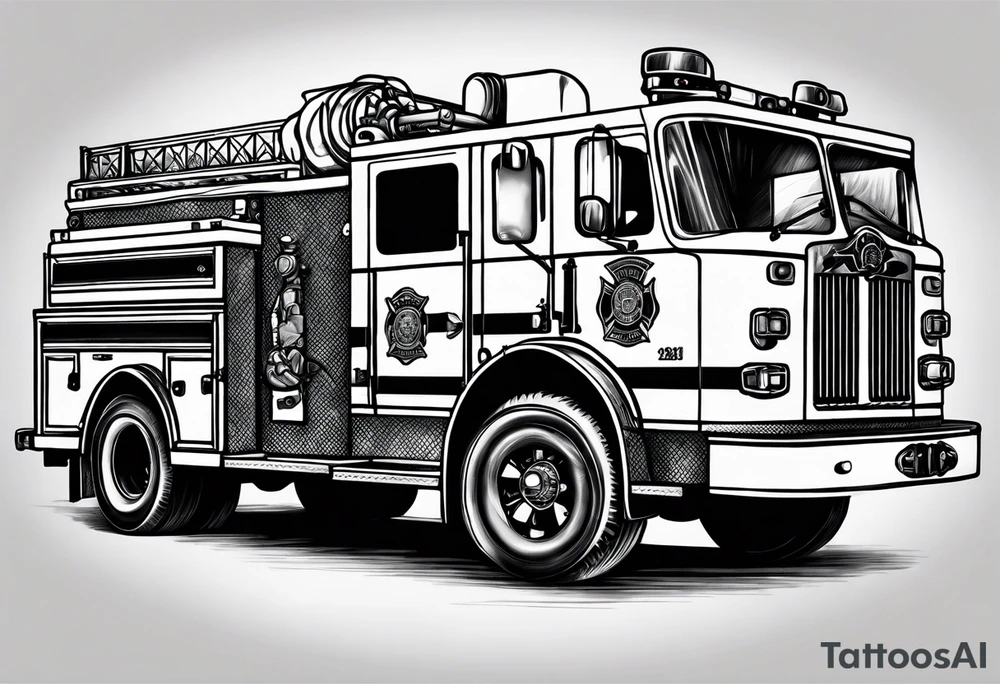 Firefighter Memorial tattoo idea