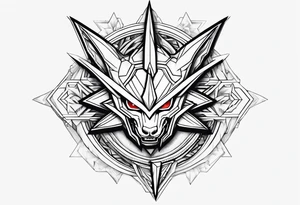 Kunai dragonball digimon with hearbeat between tattoo idea