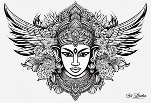 Sri Lanka tattoo idea