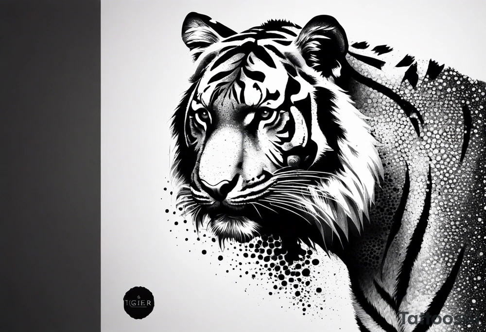 spine tattoo. tiger. needs to fit vertically tattoo idea