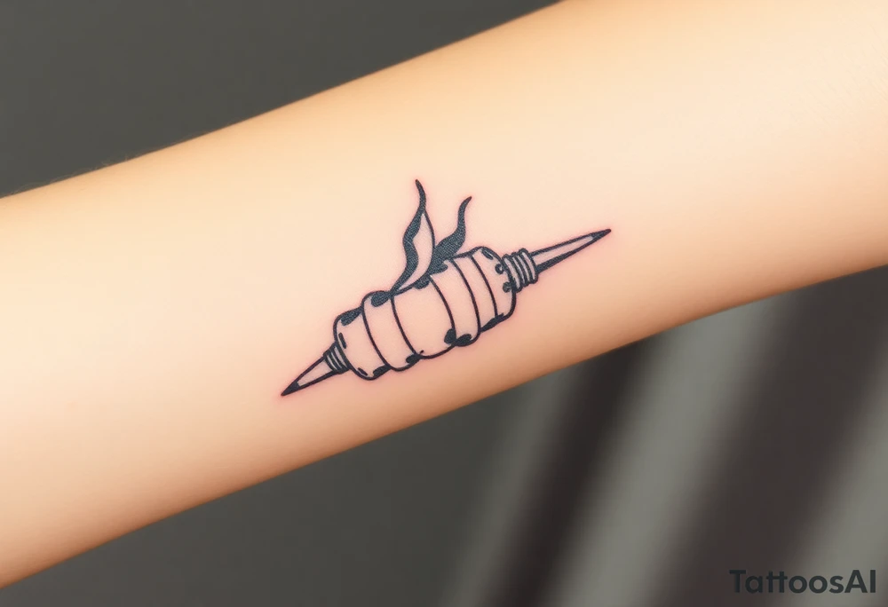 angry dynamite tattoo idea