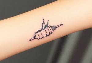 angry dynamite tattoo idea