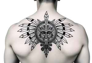 Pre-Columbian art tattoo idea