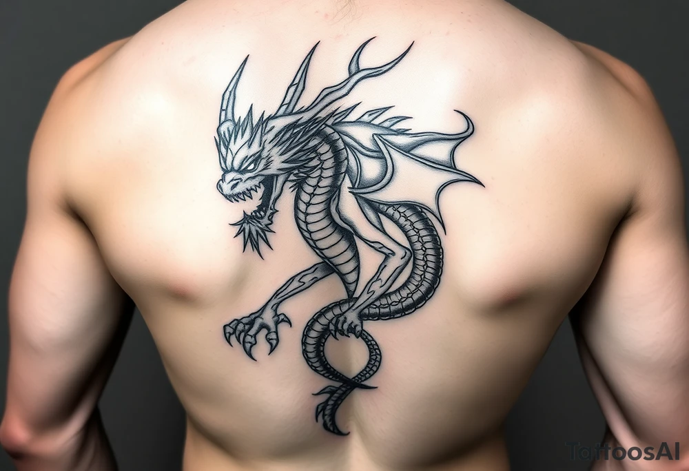 water demon tattoo idea