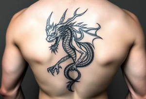 water demon tattoo idea