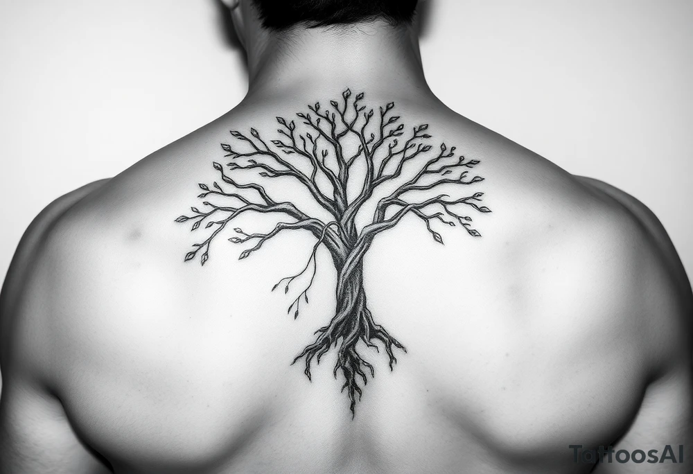 tree of life tattoo idea