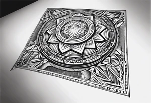 microchip tattoo idea