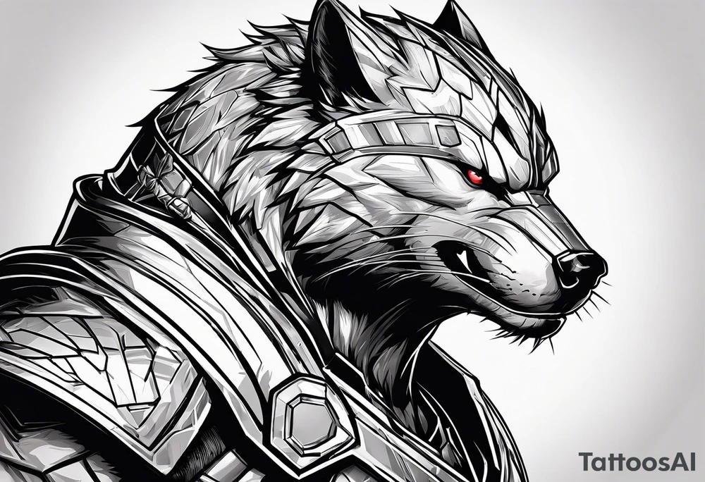 I want to change Avengers Team characters with animals. Hulk will be Badger, Thor will be Alpha Grey Wolf, Captain America will be Bull, Iron Man will be Canary, Black Widow will be Axolotl, Hawk Eye will be Sudan Plated Lizard and Nick Fury will be Cat. tattoo idea