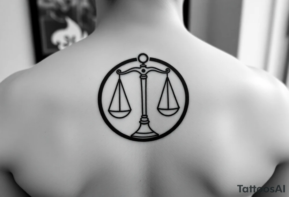 Circulo, música electrónica favorita, libra tattoo idea