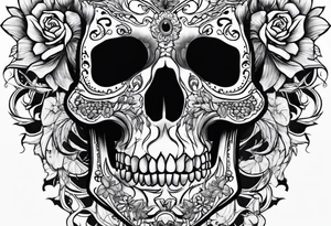 Death, depression tattoo idea