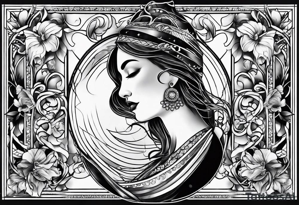 memorial for mother tattoo idea
