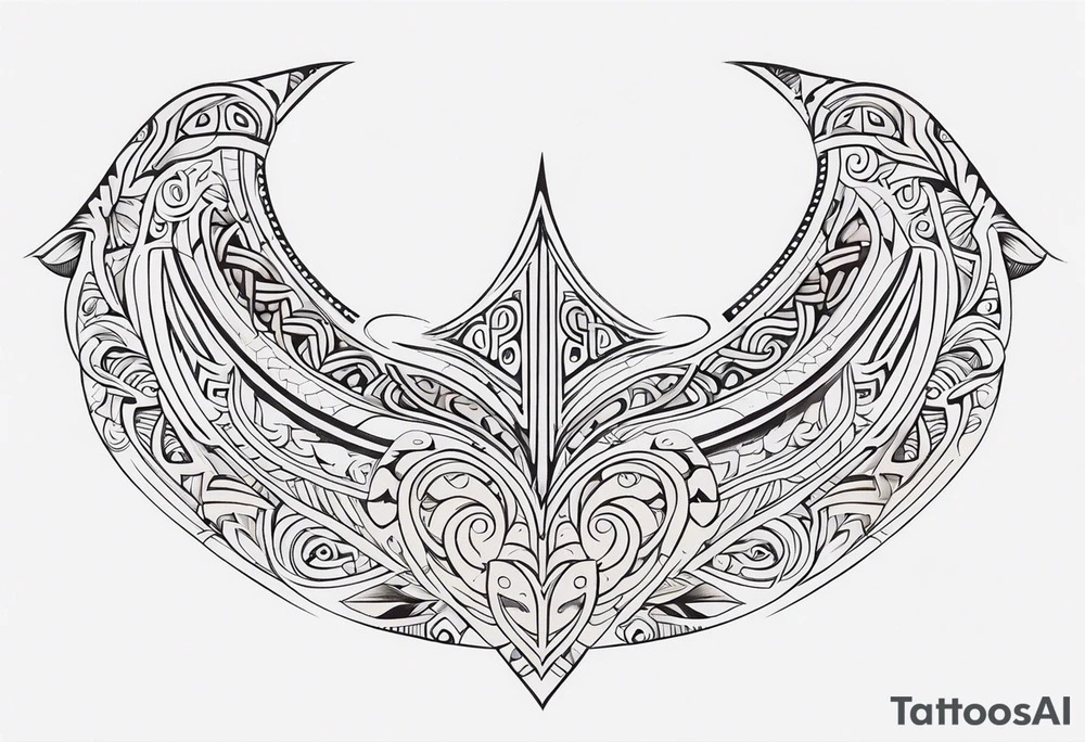 maori tribal  neck tattoo tattoo idea