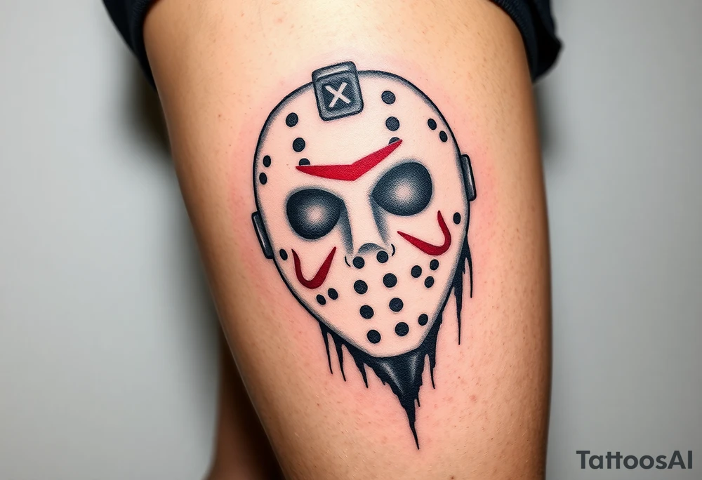 Friday the 13th horror tattoo tattoo idea