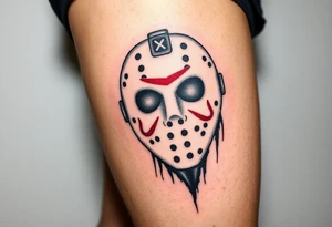 Friday the 13th horror tattoo tattoo idea