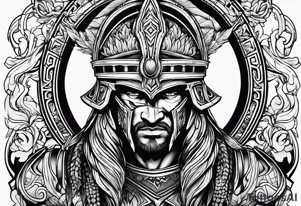 spartan tattoo idea