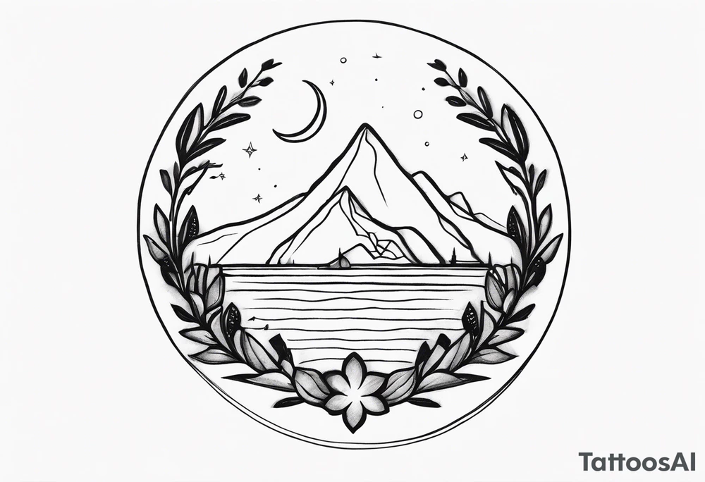 Small quote tattoo idea
