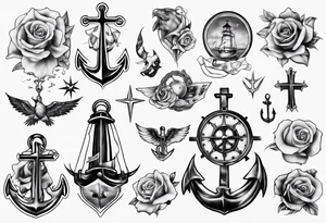 Christian stomach tattoo tattoo idea