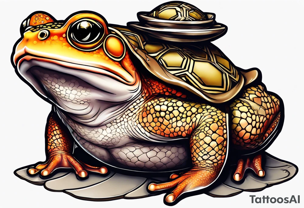 Jiraiya toad tattoo idea