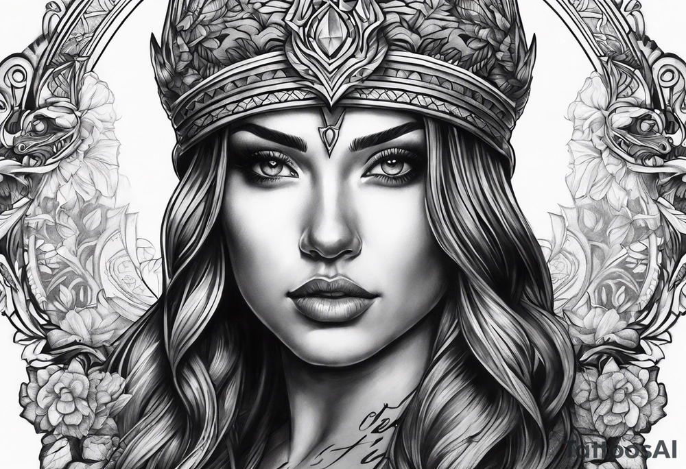 Justicia tattoo idea