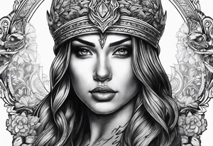 Justicia tattoo idea