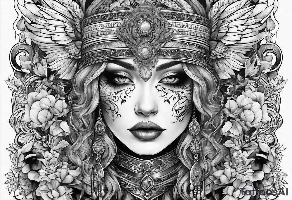 Fata dell'assenzio tattoo idea