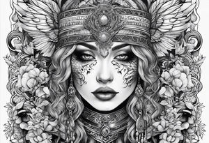 Fata dell'assenzio tattoo idea