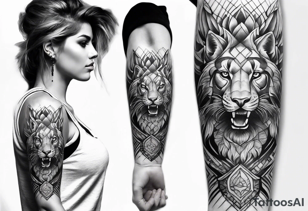 forearm sleeve tattoo idea