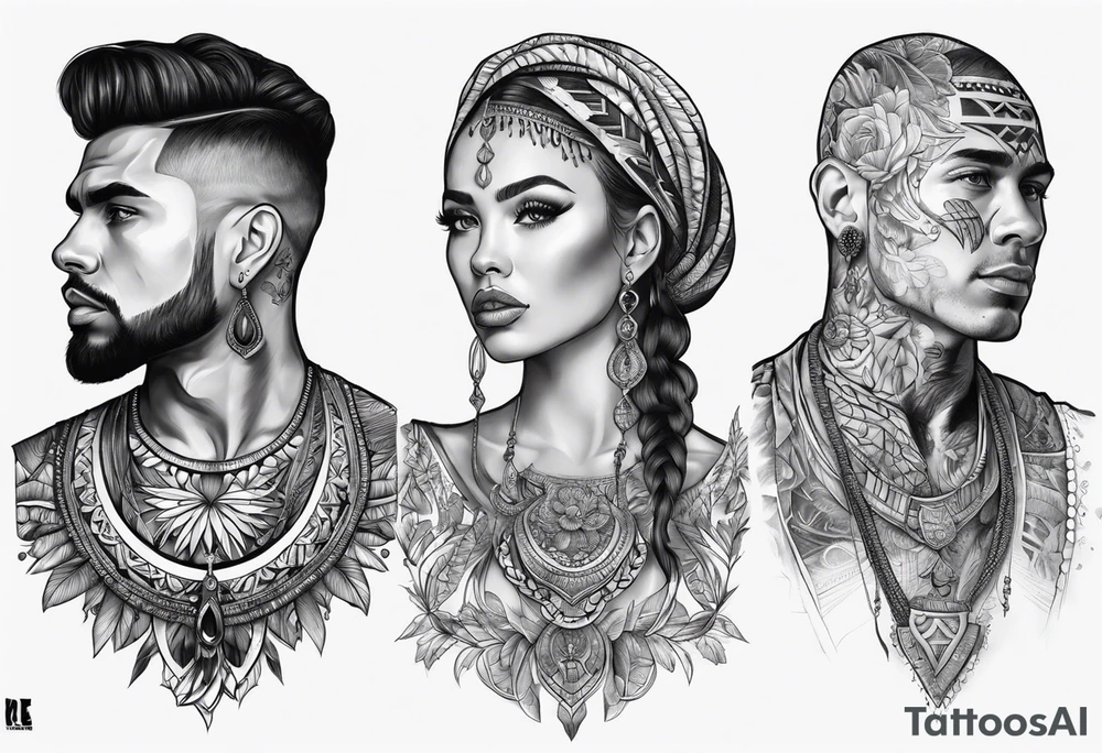 Spojene ruce tattoo idea