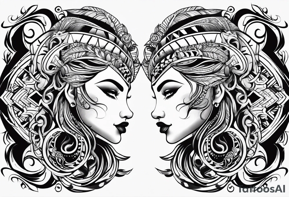 tribal tattoo idea