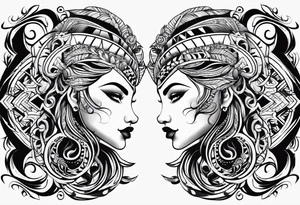 tribal tattoo idea