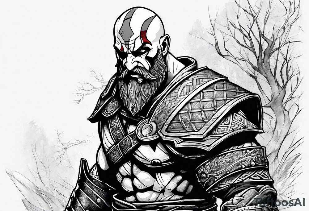 Kratos tattoo idea