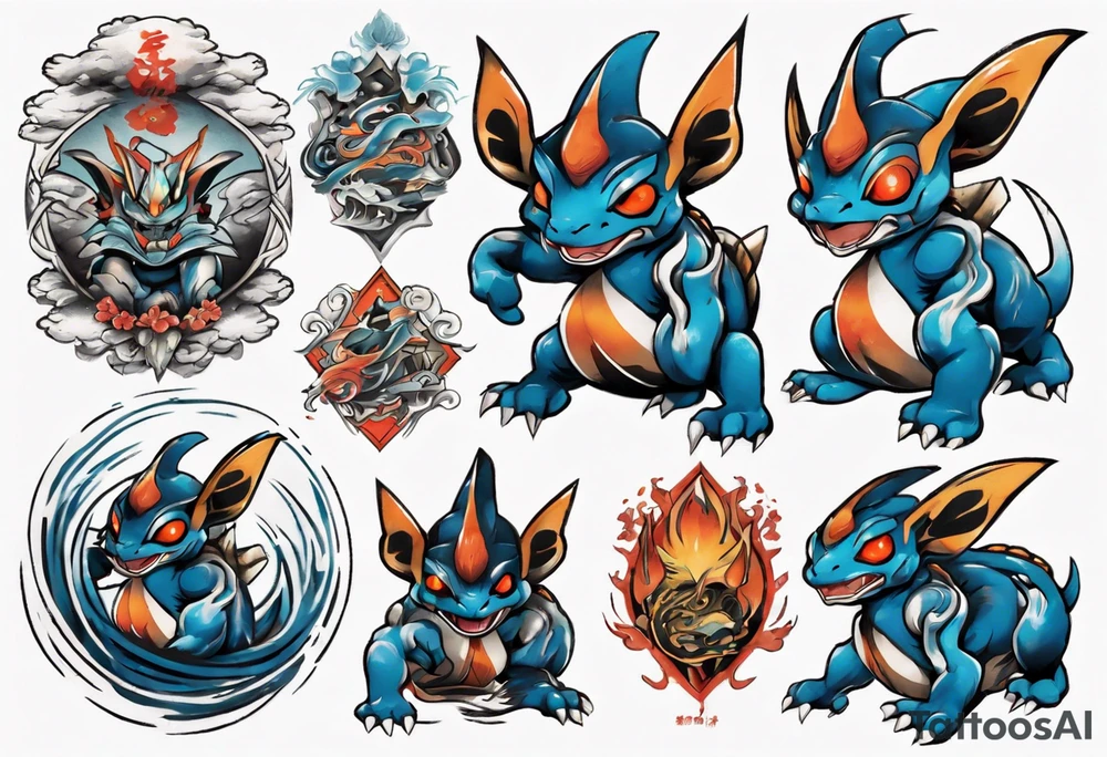 Swampert tattoo idea