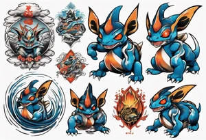 Swampert tattoo idea