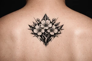Cherry blossoms tattoo idea