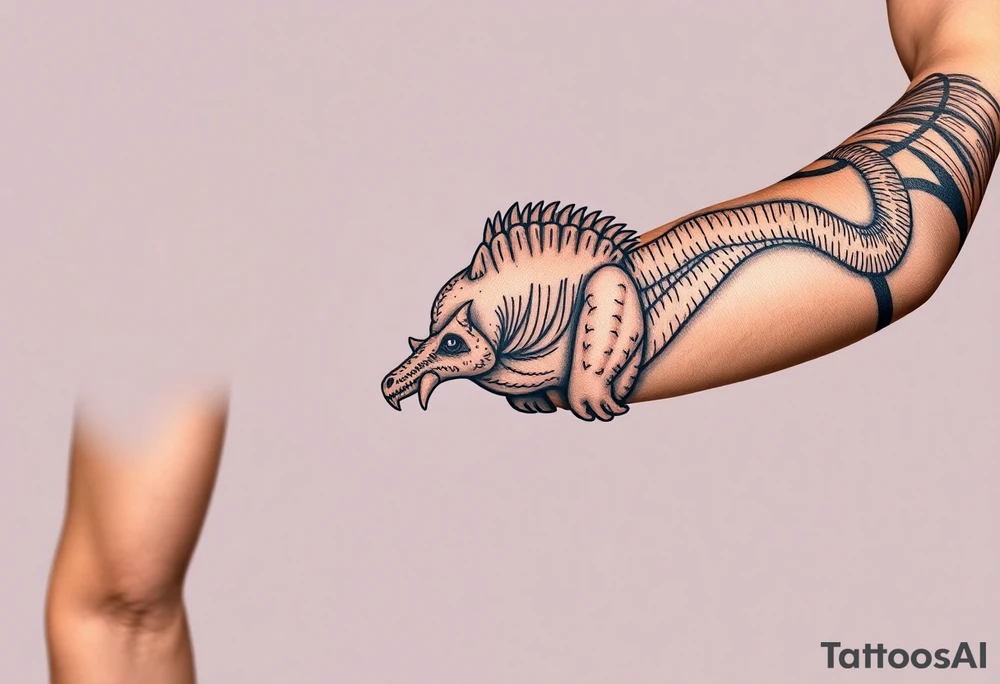 dinosaur tattoo idea