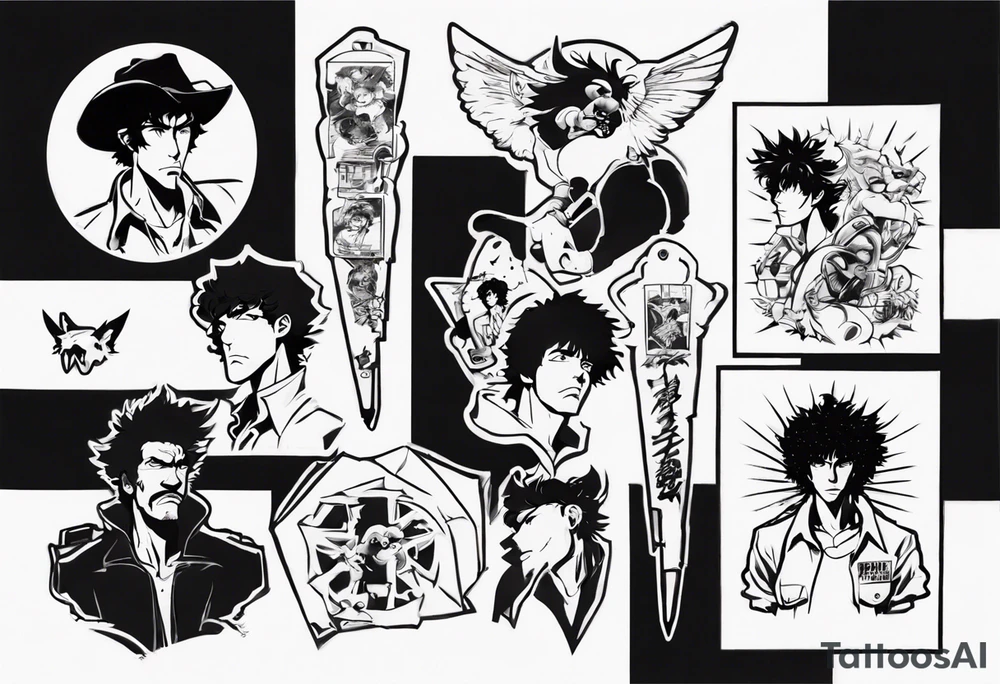 Cowboy Bebop tattoo idea