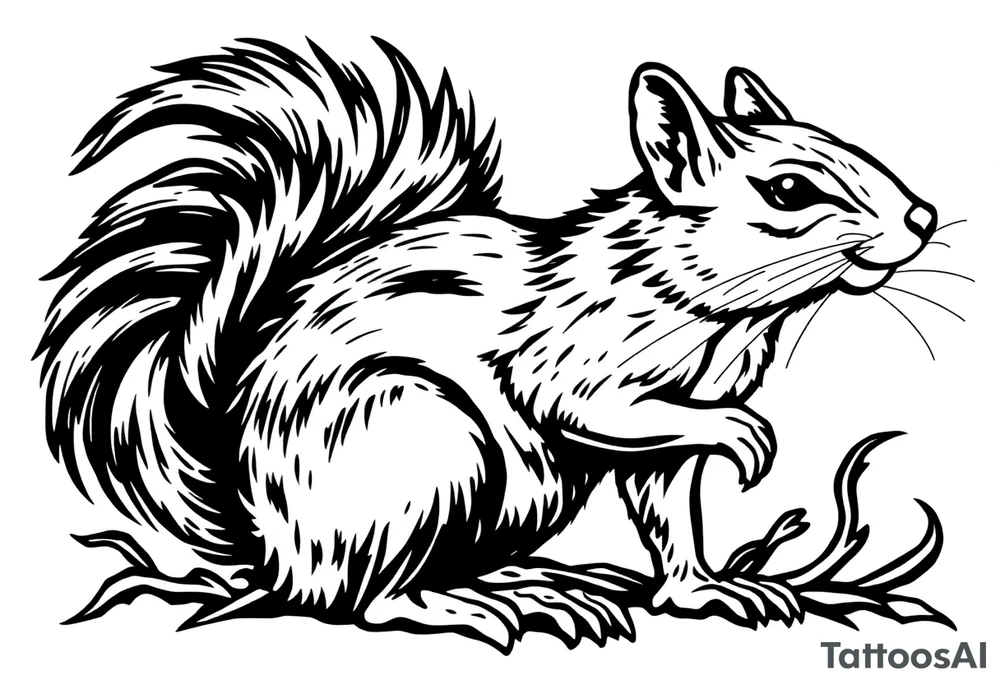 Ratatosk the squirrel tattoo idea