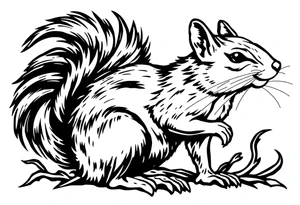 Ratatosk the squirrel tattoo idea