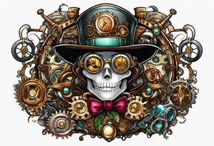 Steampunk tattoo idea
