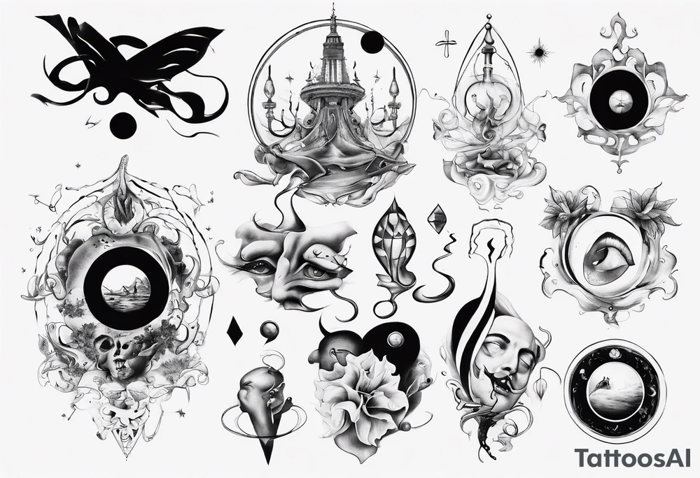 Dali’s dream tattoo idea