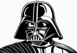 X wing Darth vader tattoo idea