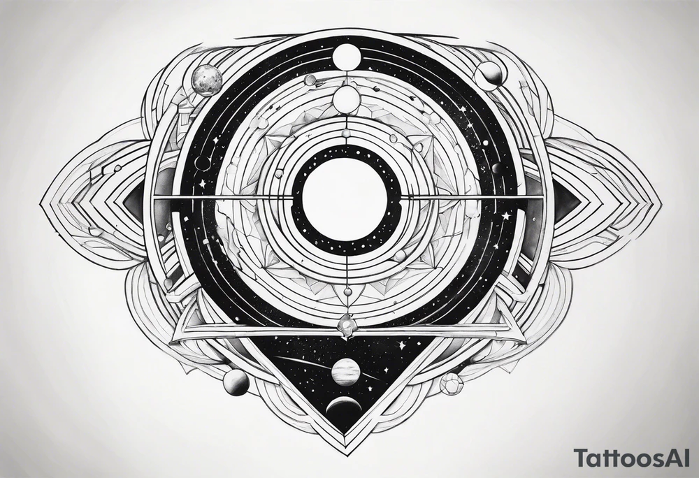 solar system, galaxy, superman tattoo idea