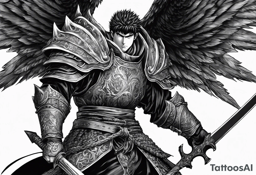 Gaiseric from the manga Berserk by Kentaro Miura tattoo idea