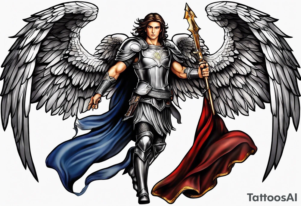 Michael the Archangel tattoo idea