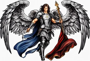 Michael the Archangel tattoo idea